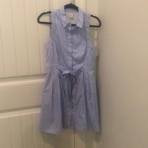 Pinstripe summer dress